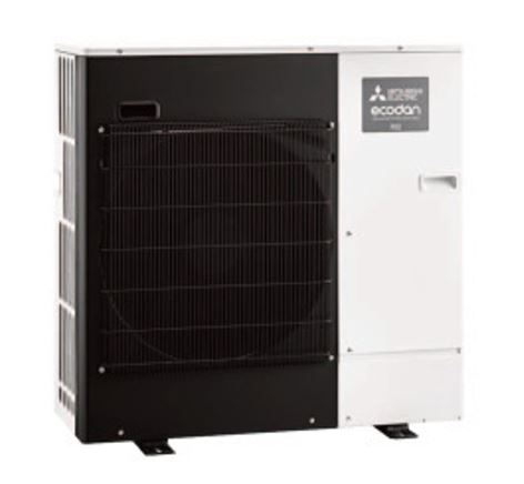 Mitsubishi air source heat pump